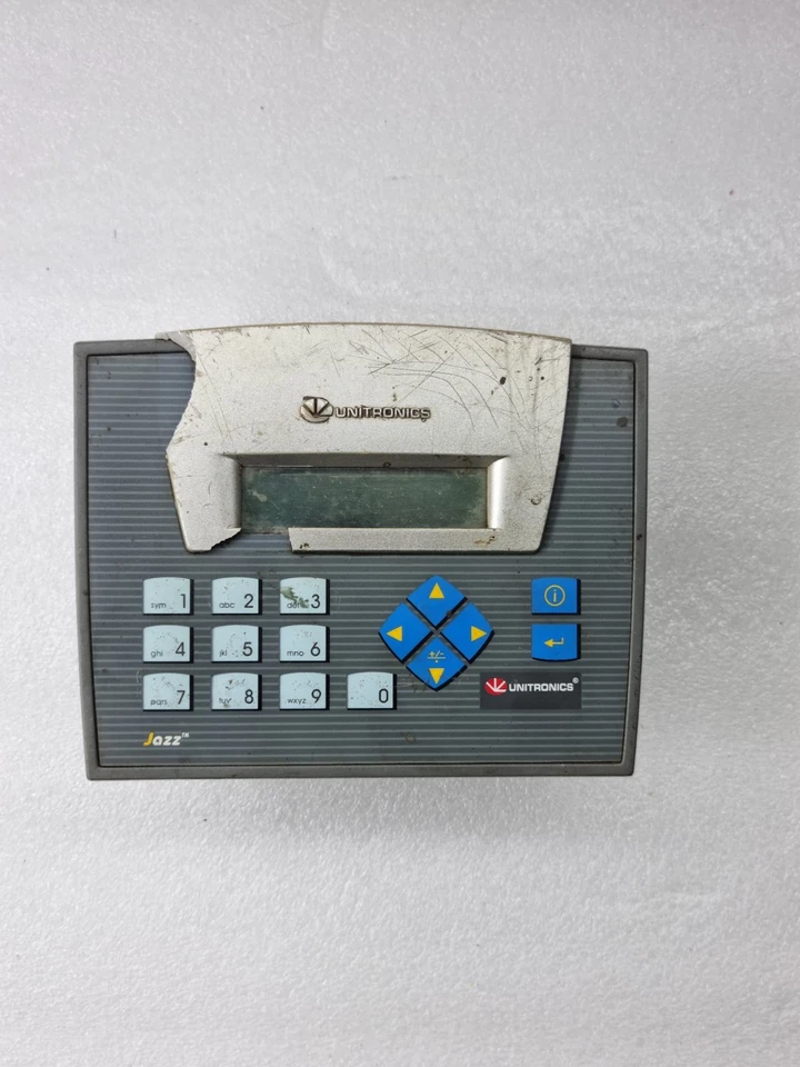 UNITRONICS JZ10-11-T17 OPERATOR MACHINE CONTROL 24VDC TESTED AS PHOTOS For Parts